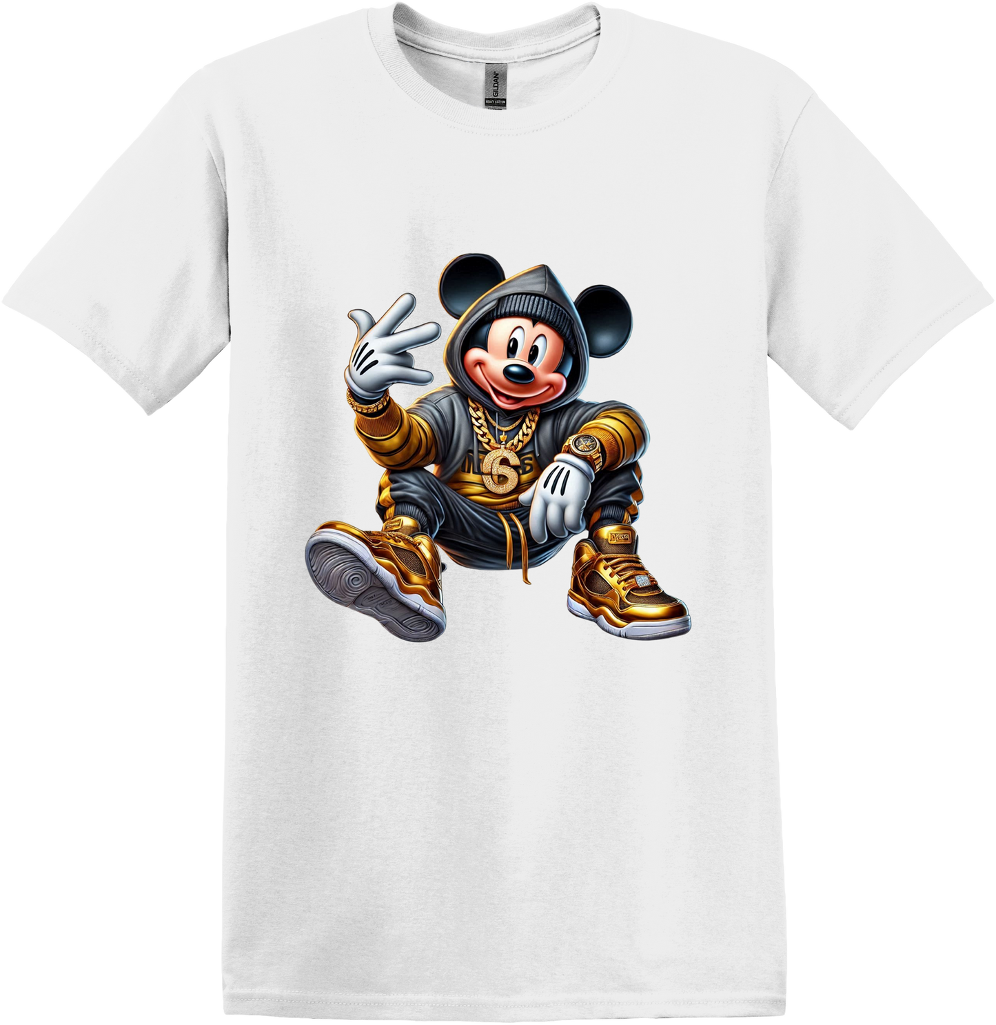 Gold Flex Mickey tee