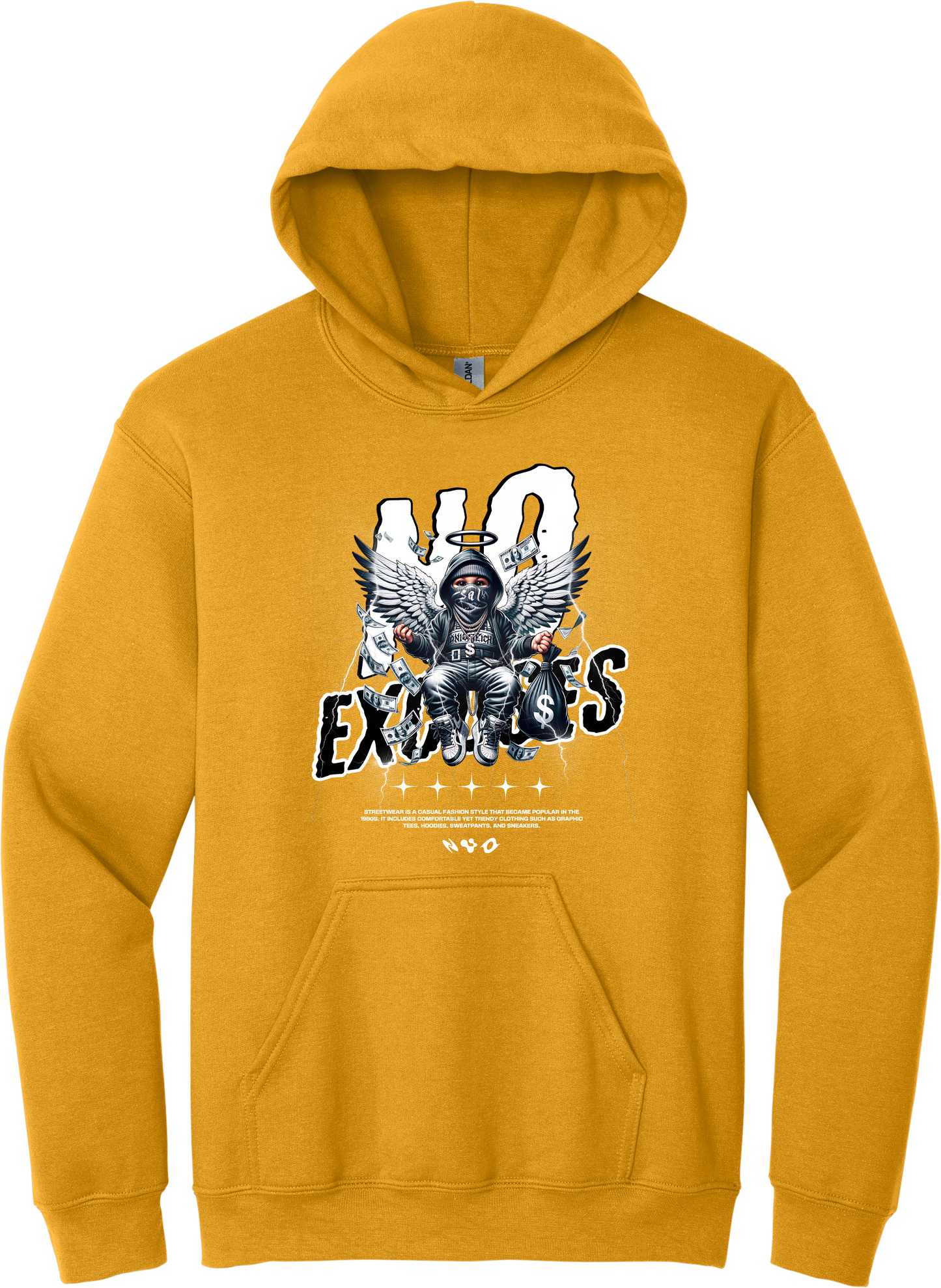 No Excuses Baby Hoodie