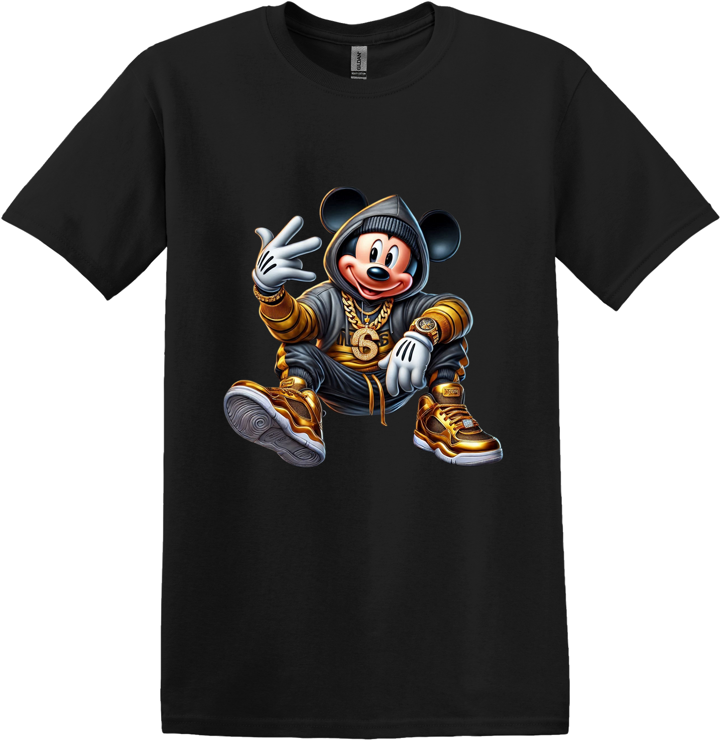 Gold Flex Mickey tee