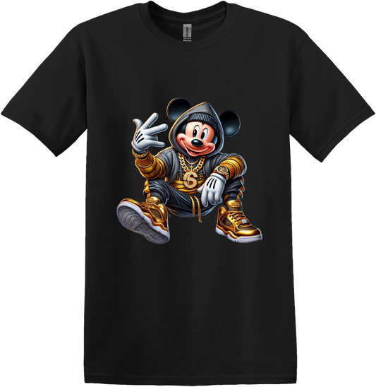Gold Flex Mickey tee