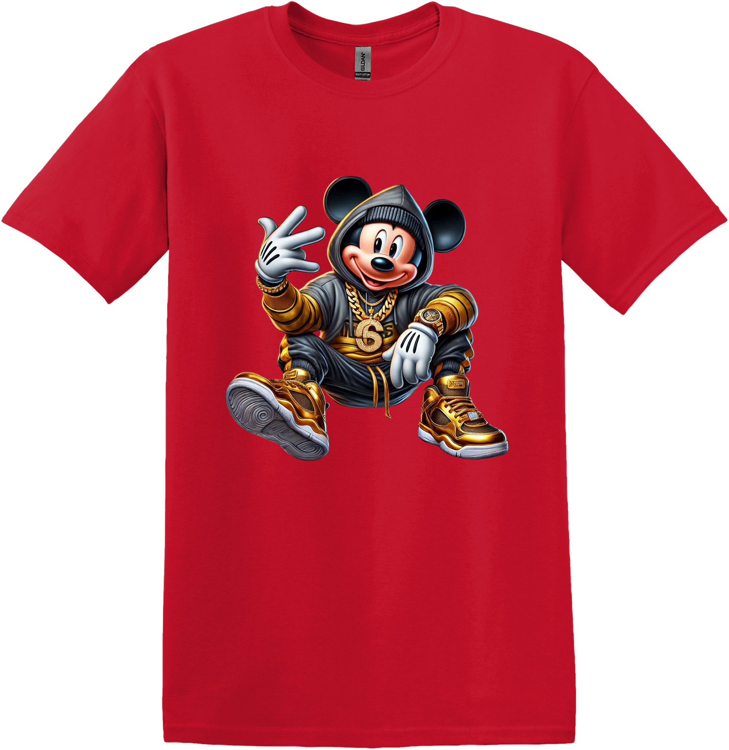 Gold Flex Mickey tee