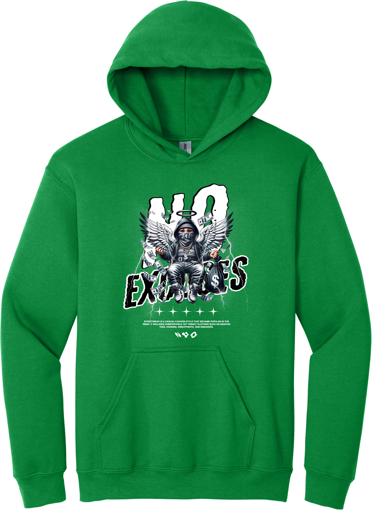 No Excuses Baby Hoodie