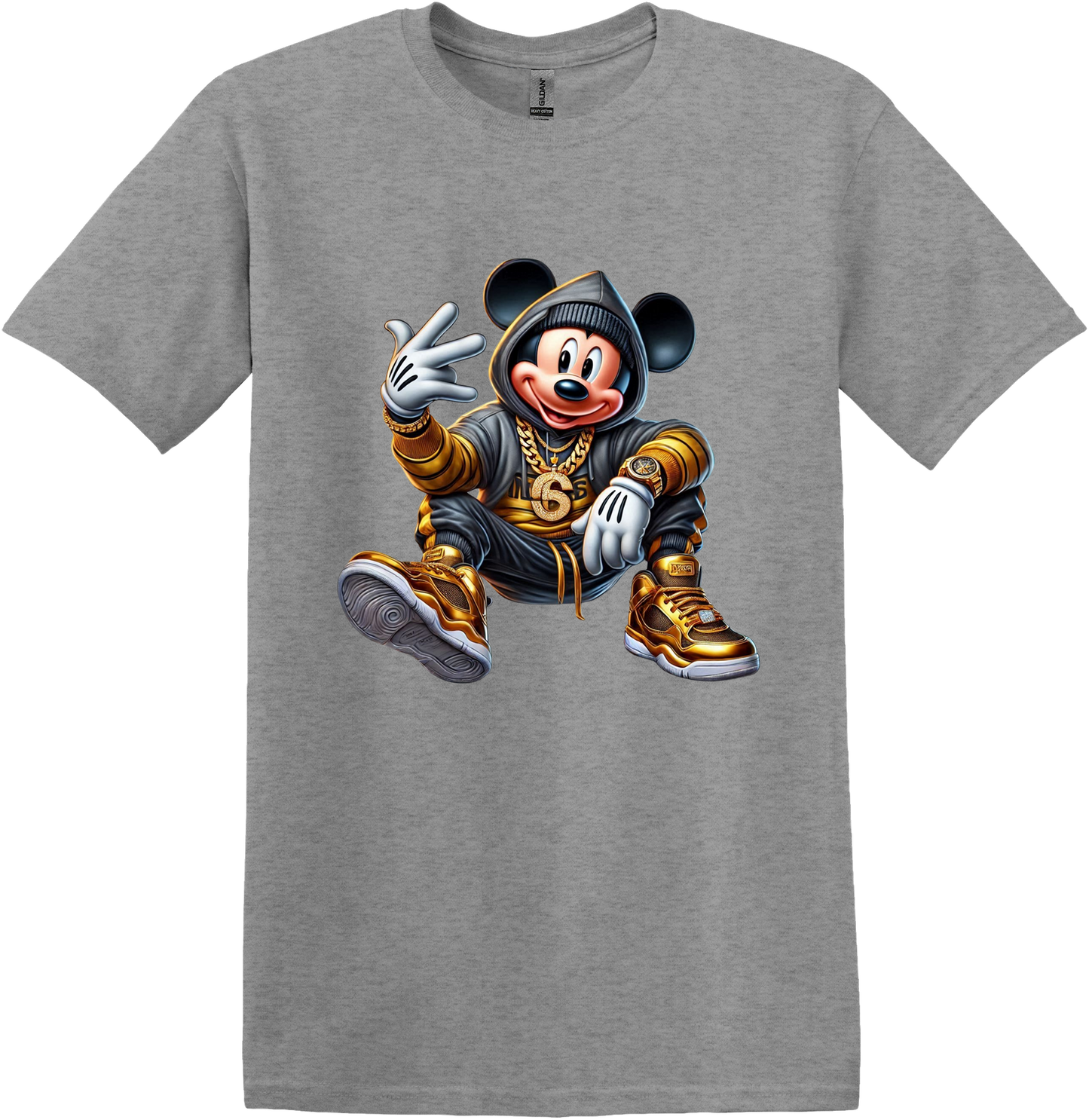 Gold Flex Mickey tee