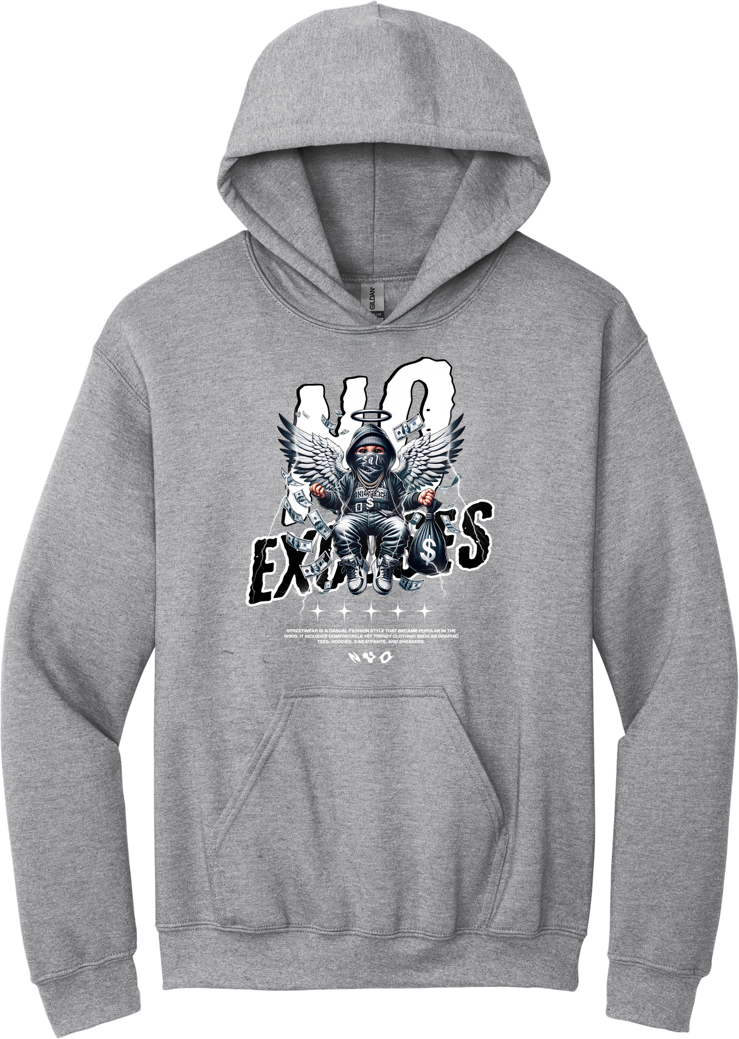 No Excuses Baby Hoodie