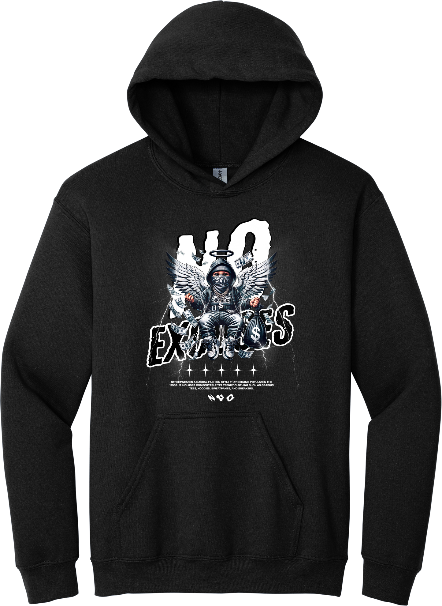 No Excuses Baby Hoodie