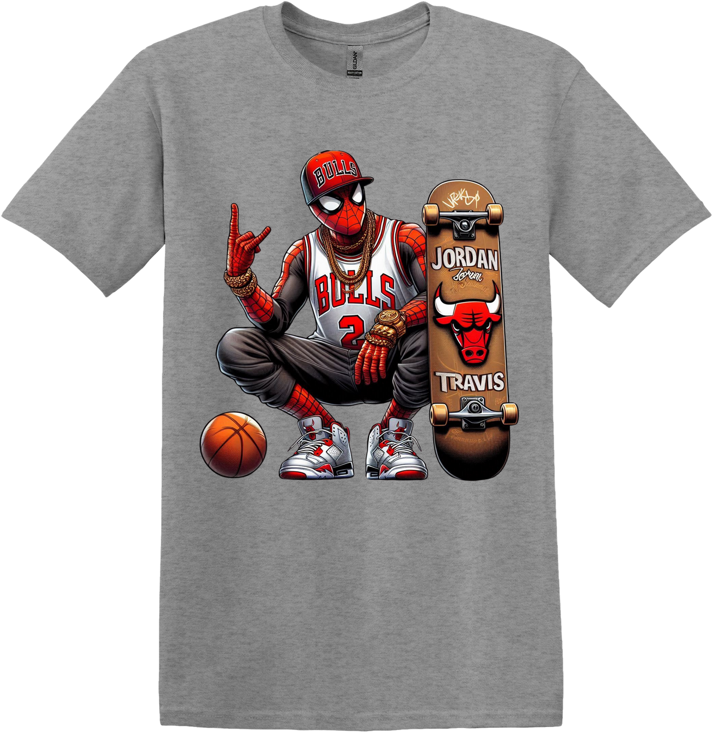 Spider Hoops Street Tee