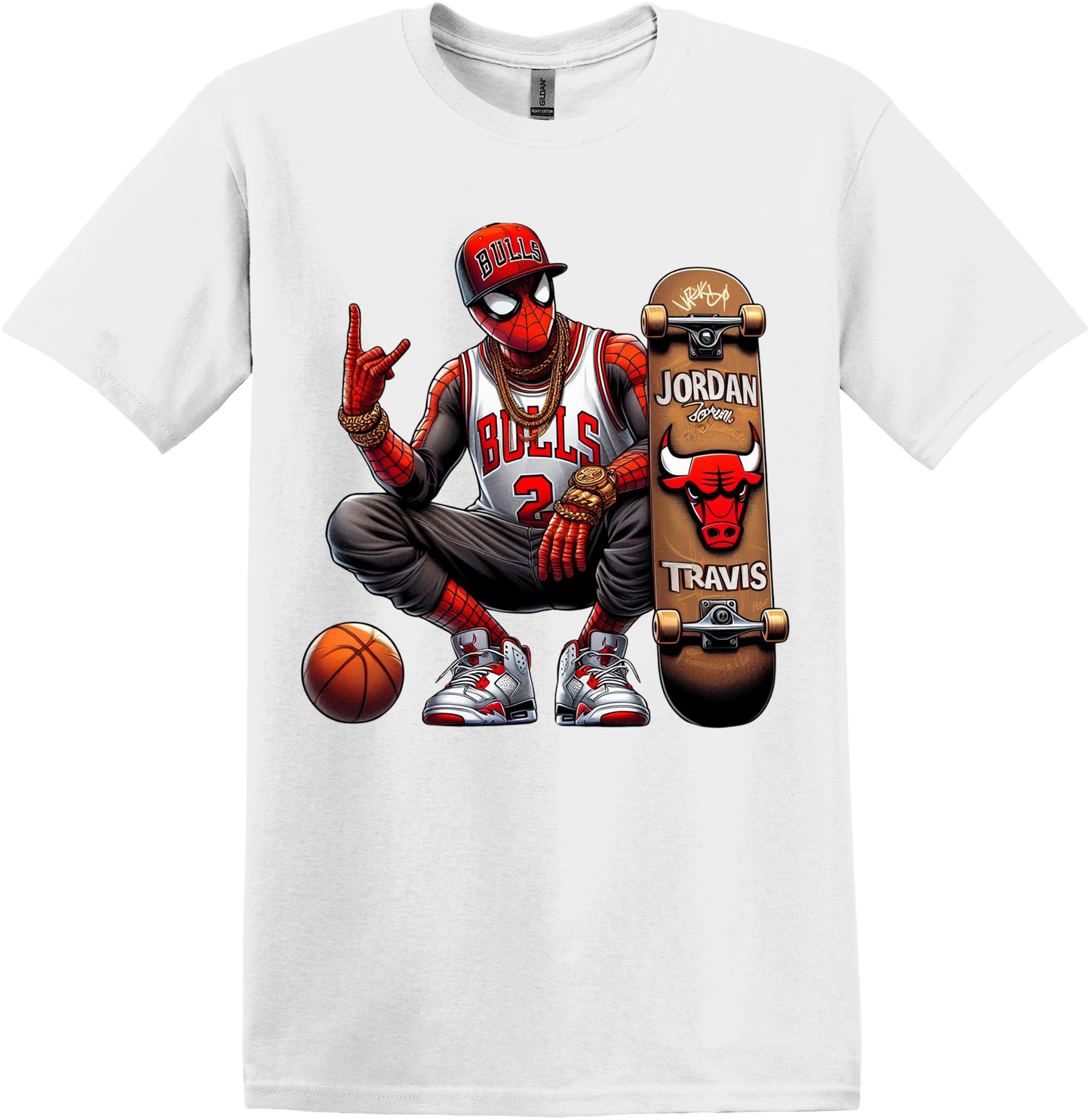 Spider Hoops Street Tee