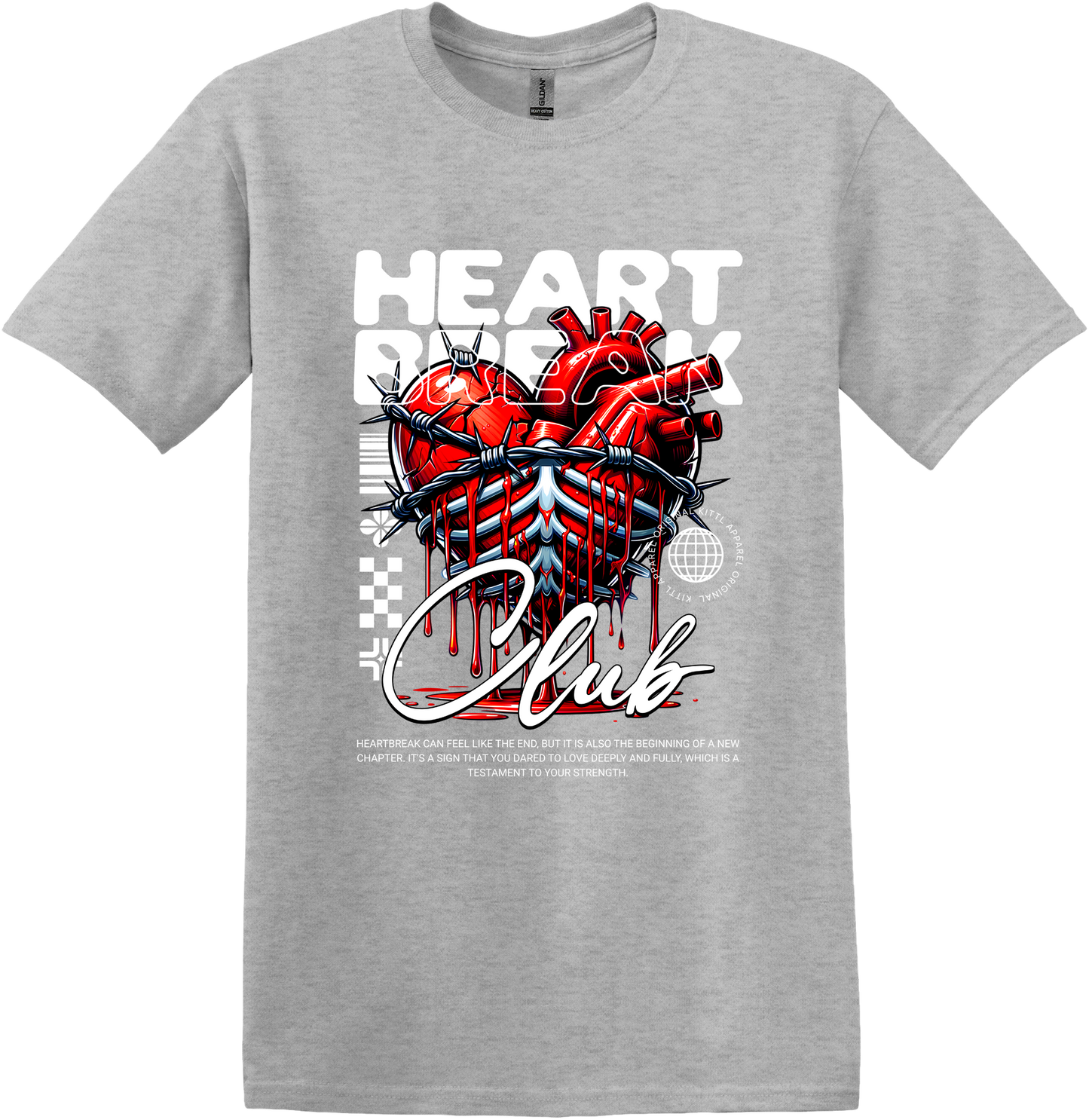Heartbroken Club Chain Tee