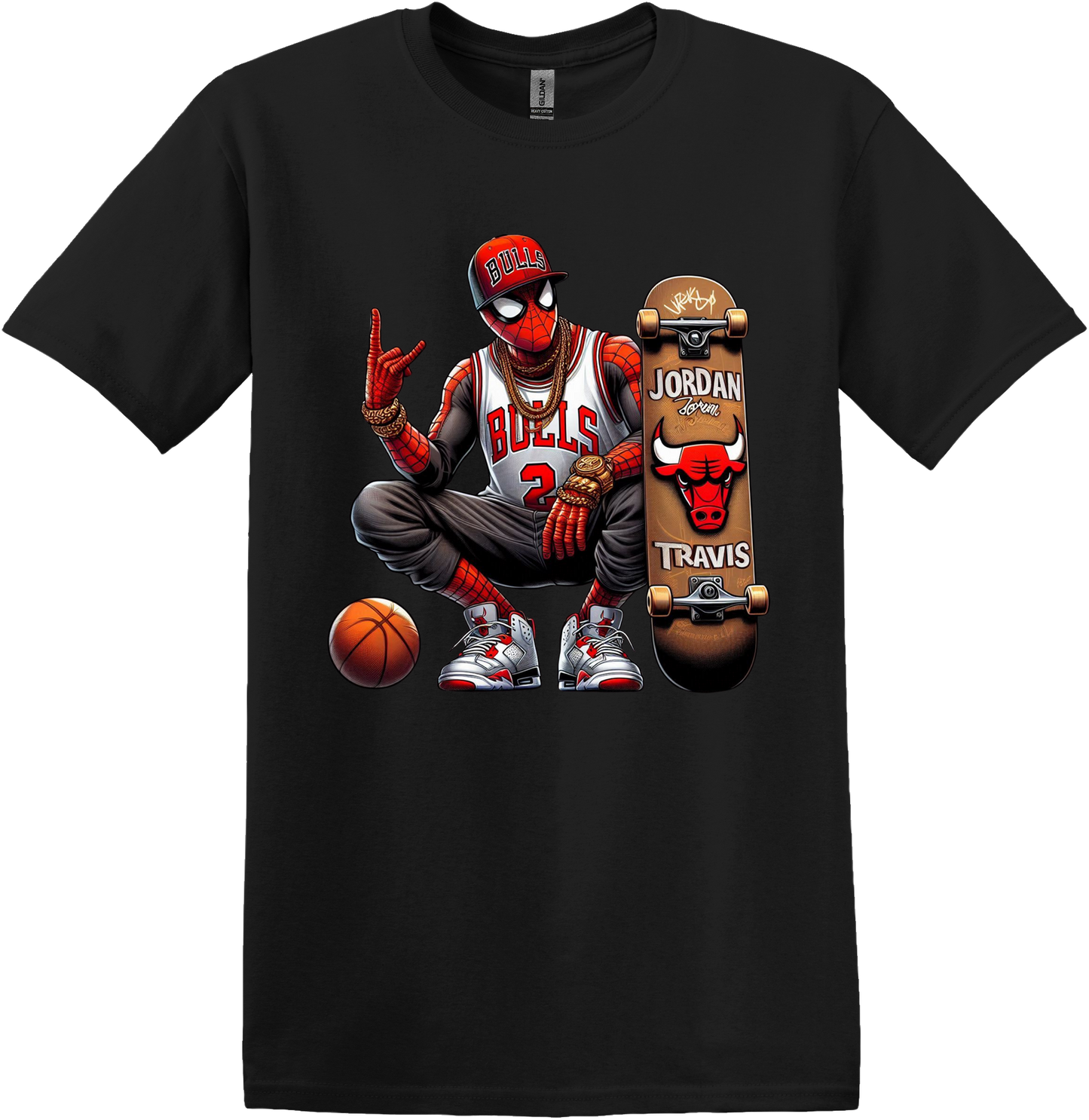 Spider Hoops Street Tee