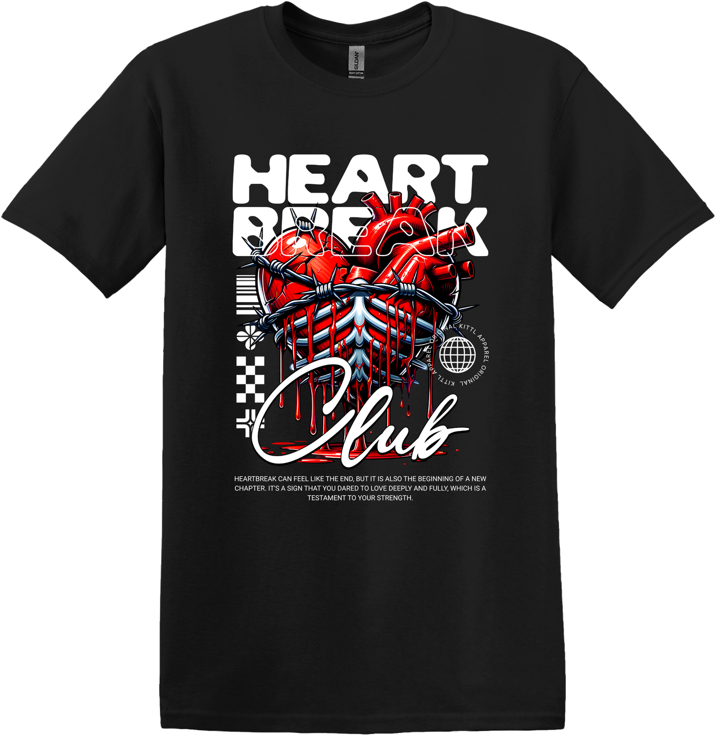 Heartbroken Club Chain Tee