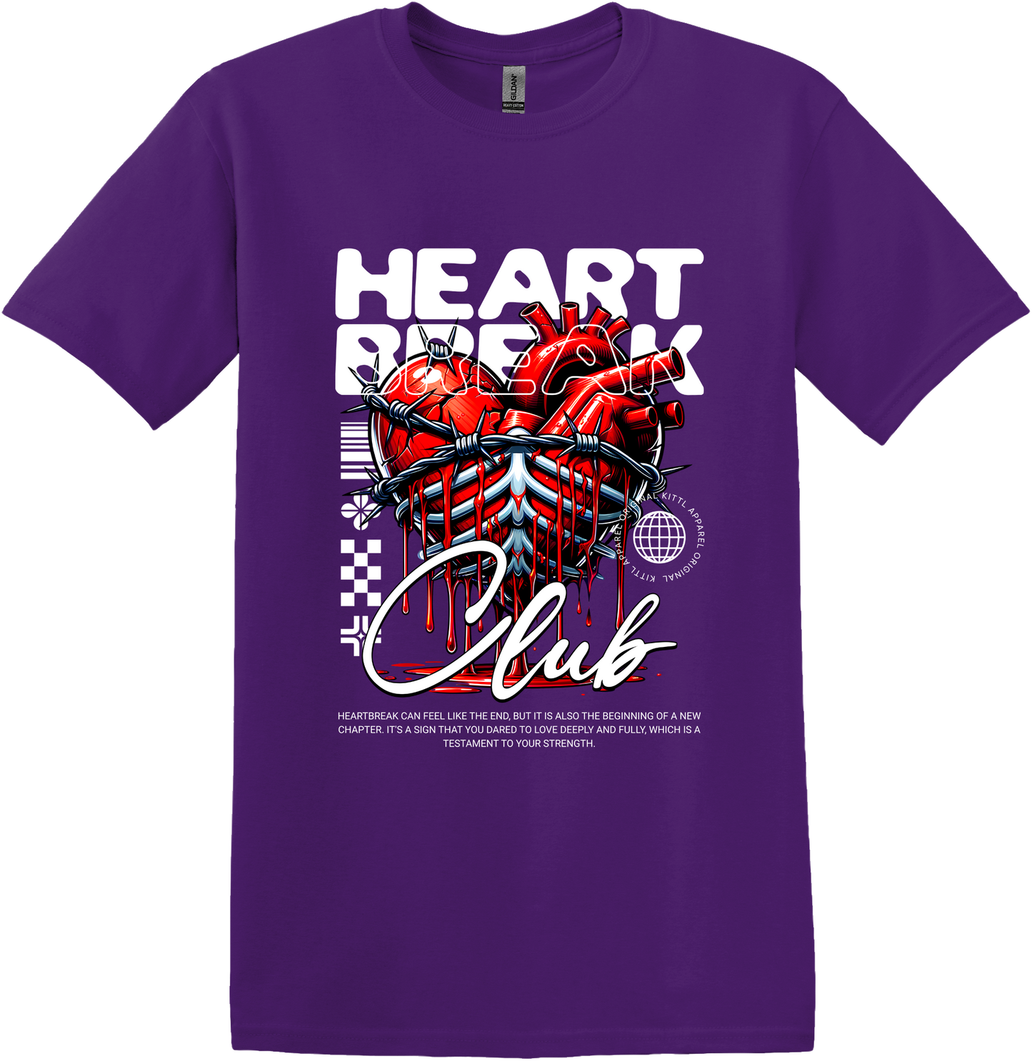 Heartbroken Club Chain Tee